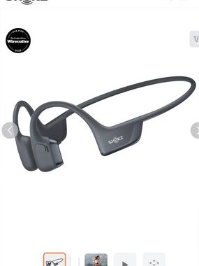 Shokz OpenRun Pro 2 Bone Conduction Headphones - Slate Gray